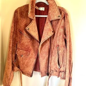 NWT Oli & Hali Push It Through Moto Jacket.
